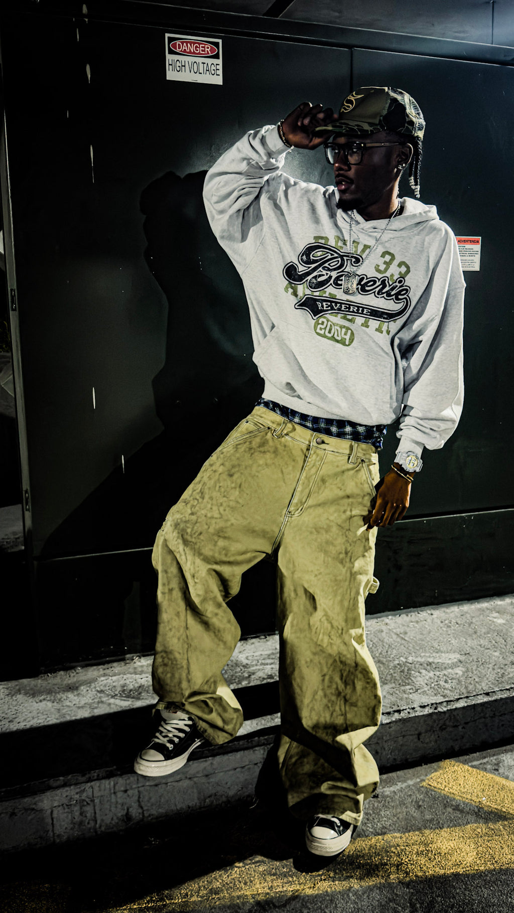 'reverie athletics' hoodie
